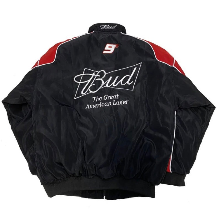 Budweiser Black Racing Jacket