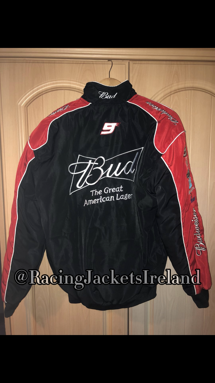 Budweiser Black Racing Jacket