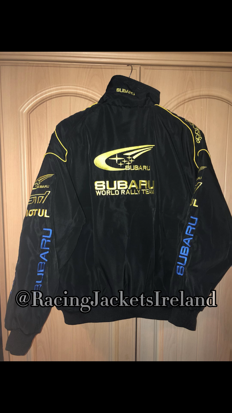 Subaru Black Racing Jacket