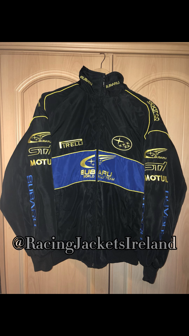 Subaru Black Racing Jacket